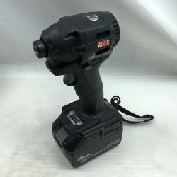 ◇◇ MAX マックス インパクトドライバ 充電池1個付 コードレス式 PJ-10152 ブラック Cランク
