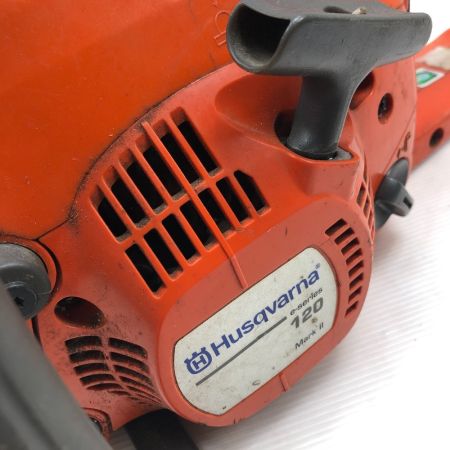  Husqvarna ハスクバーナ チェーンソー 本体のみ 120 markⅡ オレンジ