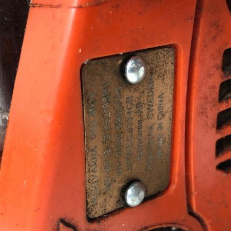  Husqvarna ハスクバーナ チェーンソー 本体のみ 120 markⅡ オレンジ