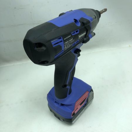  HiKOKI ハイコーキ インパクトドライバ 充電器・充電池2個・ケース付 コードレス式 FWH14DF ブルー