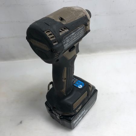 MAKITA マキタ インパクトドライバ 充電器・充電池2個・ケース付 コードレス式 TD171D ブラック