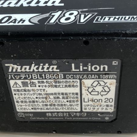  MAKITA マキタ インパクトドライバ 充電器・充電池2個・ケース付 コードレス式 TD171D ブラック