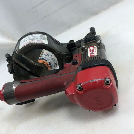  MAX マックス エアネイラ 本体のみ 高圧 HN-65 レッド