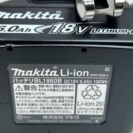 MAKITA マキタ インパクトドライバ 未使用品(S) 付属品完備 コードレス式 TD173DRGXB ブラック