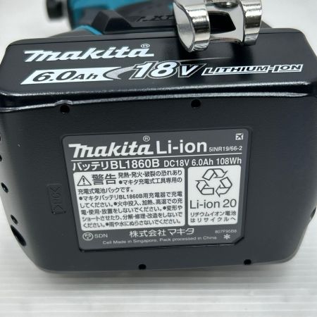MAKITA マキタ インパクトドライバ 未使用品(S) 充電器・充電池2個・ケース付 コードレス式 TD173DRGX ブルー