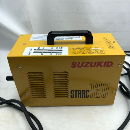  SUZUKID 溶接機 コード式 100v SSC-121 イエロー