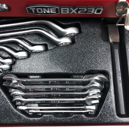 TONE トネ ツールBOX BX230 ツールセット ウォーターポンププライヤー・ペンチ欠け TSX950 レッド