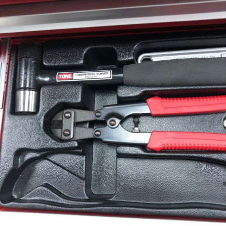  TONE トネ ツールBOX BX230 ツールセット ウォーターポンププライヤー・ペンチ欠け TSX950 レッド