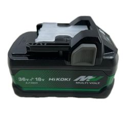 HiKOKI ハイコーキ バッテリー 未使用品(S) 本体のみ BSL36A18X ブラック BSL36A18X ブラック Sランク