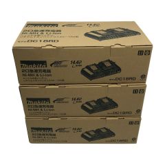  MAKITA マキタ 二口急速充電器 未使用品(S) ３個セット DC18RD Sランク