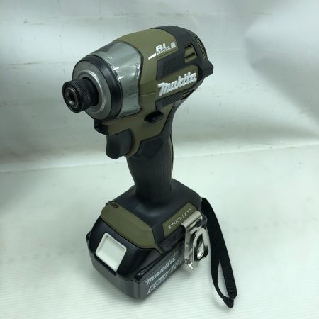  MAKITA マキタ インパクトドライバ 未使用品(S) 充電器・充電池2個・ケース付 コードレス式 TD173DRGXO オリーブ