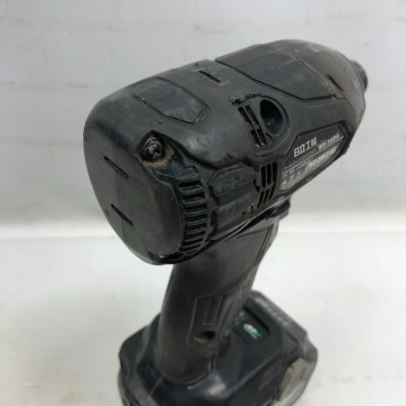  HITACHI 日立 工具 インパクトドライバ 充電器・充電池2個・ケース付 コードレス式 WH36DA ブラック