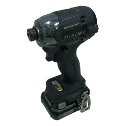 ◇◇ HiKOKI ハイコーキ インパクトドライバ 充電池1個付 コードレス式 WH12DCA ブラック Cランク