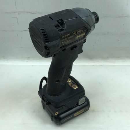  HiKOKI ハイコーキ インパクトドライバ 充電池1個付 コードレス式 WH12DCA ブラック