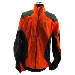 ◇◇ Husqvarna ハスクバーナ フォレストジャケット Mサイズ 582 33 21-50 オレンジ Cランク