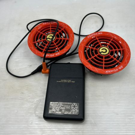  GB-POWER 空調服用ファン＆バッテリー GB-1 オレンジ