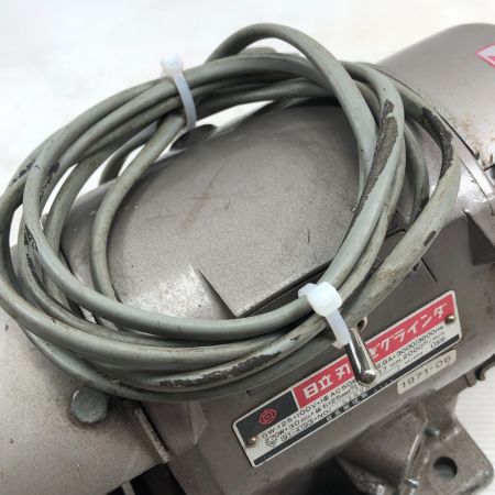  HITACHI 日立 両頭グラインダー 本体のみ コード式 GW-125 オリーブ