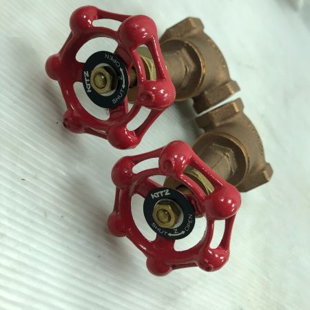 KITZ ゲートバルブ 未使用品(S) 本体のみ ２個セット 10K-1/2