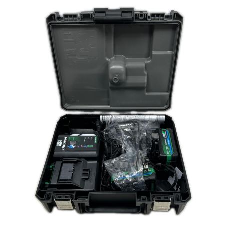  HiKOKI ハイコーキ インパクトドライバ  未使用品(S) 充電器・充電池2個・ケース付 コードレス式 36v WH36DD ブラック