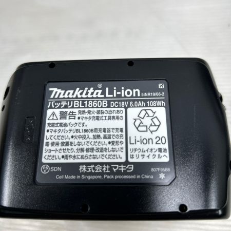  MAKITA マキタ インパクトドライバ 未使用品(S) 充電池2個・ケース付 コードレス式 TD173D ブラック