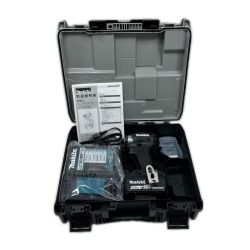 ◇◇ MAKITA マキタ インパクトドライバ 未使用品(S) 充電器・充電池1個・ケース付 TD173D ブラック Sランク