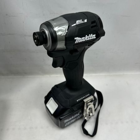  MAKITA マキタ インパクトドライバ 未使用品(S) 充電器・充電池1個・ケース付 TD173D ブラック