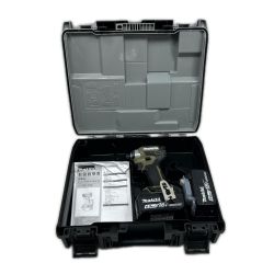 ◇◇ MAKITA マキタ インパクトドライバ 充電池2個付 コードレス式 TD173DXO オリーブ Bランク