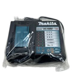 ◇◇ MAKITA マキタ 急速充電器 未使用品(S) 本体のみ DC18RF ブラック Sランク