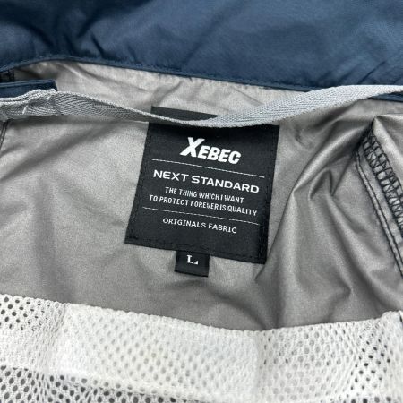   空調服用セット ファン・バッテリー付 コードレス式 Lサイズ ネイビー