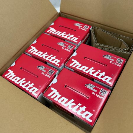  MAKITA マキタ バッテリー 5個セット 未使用品(S) BL1860B ブラック