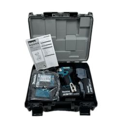 MAKITA マキタ インパクトドライバ 未使用品(S) 充電器・充電池2個・ケース付 コードレス式 TD173DRGX ブルー Sランク