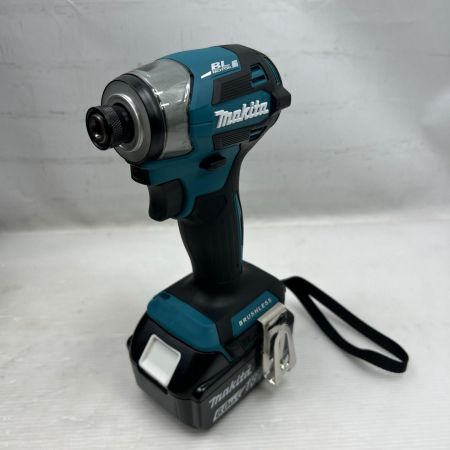 MAKITA マキタ インパクトドライバ 未使用品(S) 充電器・充電池2個・ケース付 コードレス式 TD173DRGX ブルー