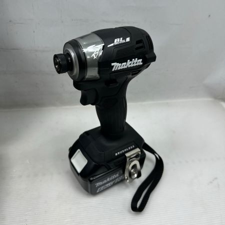  MAKITA マキタ インパクトドライバ 未使用品(S) 充電器・充電池1個・ケース付 コードレス式 TD173D ブラック