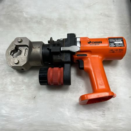  DAIA プレス式締付工具 充電器・充電池1個・ベンカン付 コードレス式 BPD-03R オレンジ