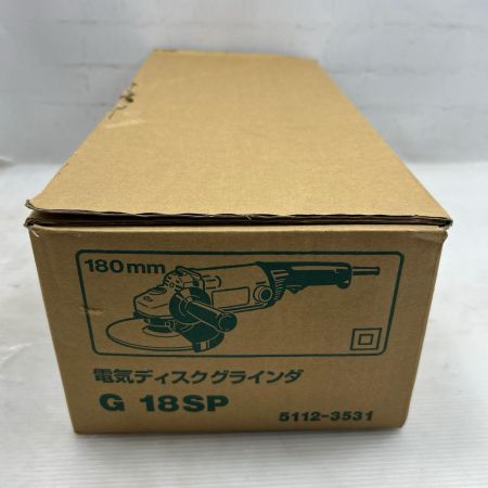  HiKOKI ハイコーキ ディスクグラインダー 未使用品(S) 本体のみ コード式 100v G18SP グリーン