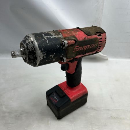 Snap-on スナップオン インパクトレンチ 充電器・充電池2個付 コードレス式 18v 4.0Ah CTJ7850 レッド