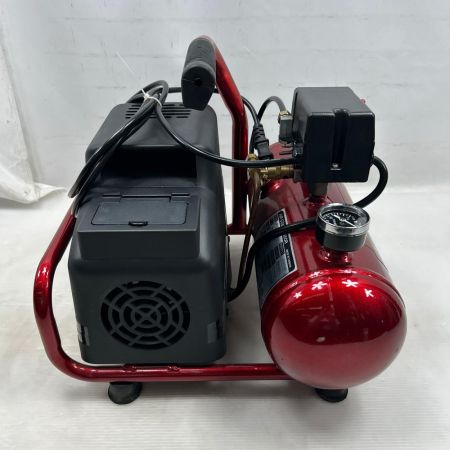  藤原産業 エアツール コンプレッサー 未使用品(S) 本体のみ SR-045 レッド