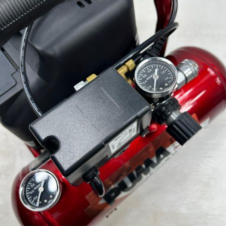  藤原産業 エアツール コンプレッサー 未使用品(S) 本体のみ SR-045 レッド