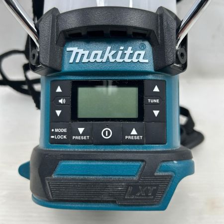 MAKITA マキタ 充電式ランタン付ラジオ MR054 ブルー