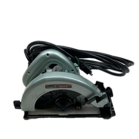  HITACHI 日立 丸のこ 未使用品(S) 本体のみ コード式 C7BA2 グリーン