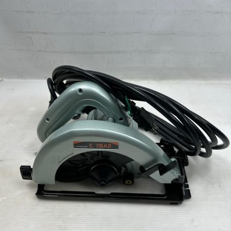  HITACHI 日立 丸のこ 未使用品(S) 本体のみ コード式 C7BA2 グリーン