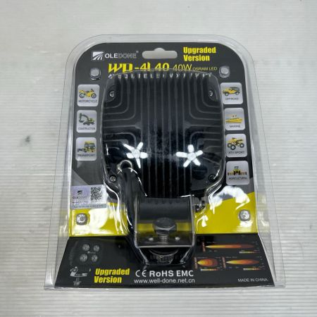  OLEDONE ワークライト 未使用品(S) 本体のみ WD-4L40 ブラック