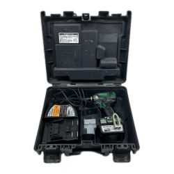 ◇◇ HITACHI 日立 インパクトドライバ 充電器・充電池1個・ケース付 コードレス式 14.4v WH14DDL2 グリーン Cランク