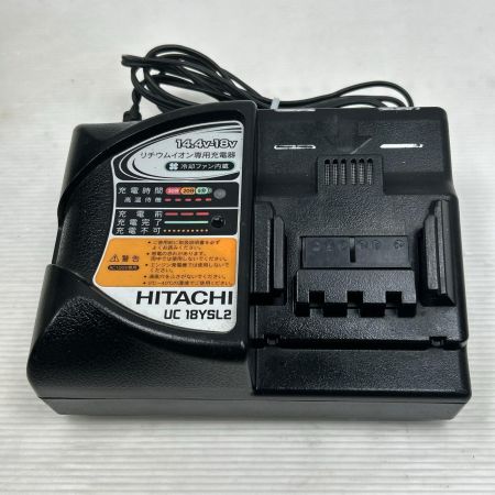  HITACHI 日立 インパクトドライバ 充電器・充電池1個・ケース付 コードレス式 14.4v WH14DDL2 グリーン