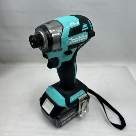 MAKITA マキタ インパクトドライバ 未使用品(S) 付属品完備 コードレス式 TD173DGXTB ターコイズブルー