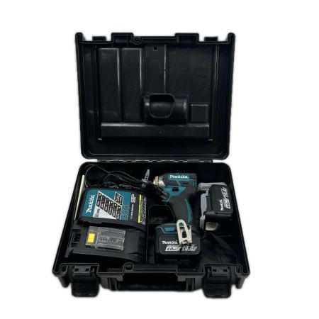 MAKITA マキタ インパクトドライバ 充電器・充電池2個・ケース付 TD137D ブルー