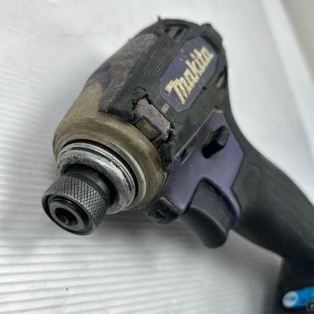 MAKITA マキタ インパクトドライバ 充電器・充電池1個・ケース付 コードレス式 18v TD172D パープル