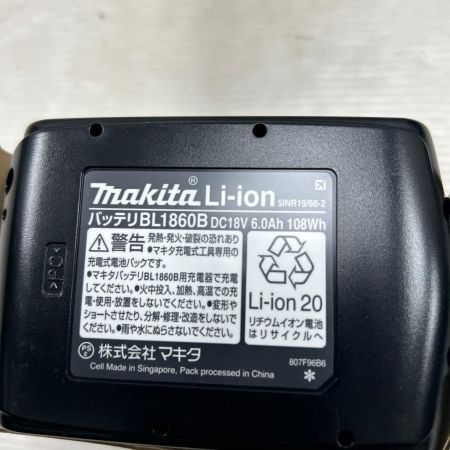  MAKITA マキタ ジグソー 未使用品(S) 付属品完備 コードレス式 JV184DRG ブルー