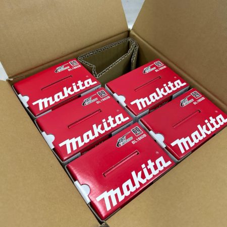 MAKITA マキタ バッテリー 未使用品(S) 5個セット BL1860B ブラック