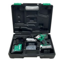 MAKITA マキタ インパクトドライバ 充電器・充電池2個・ケース付 コードレス式 14.4v MTD001DSAX グリーン Bランク